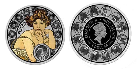 Ниуэ 1 доллар, 2011 год. Серия монет 