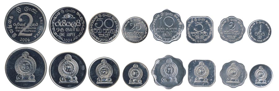 Набор монет. Шри-Ланка. (8 шт.)