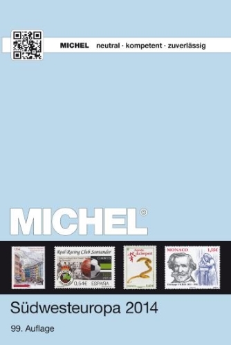 Каталог марок MICHEL, 2014 год. Сборник по маркам стран Юго-Западной Европы, #346075