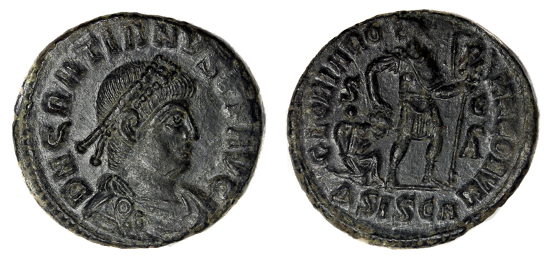 Римская империя. Фолис, 367 - 383 гг. Грациан. Сисция