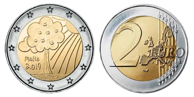 Памятные 2 евро 2024. 2 Евро реверс. Финляндия 2 евро 2019.